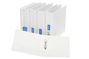 Bantex 2735207 Insert Binder A4 2 DRing 19mm PP White 100851630