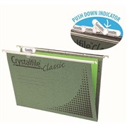 Crystalfile 11126CY Complete Suspension Files A4 Classic Pack 20