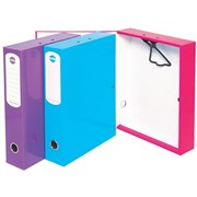 Marbig 8008801A Box File Foolscap Heavy Duty 75mm Blue