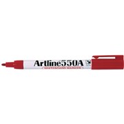 Artline 550A Whiteboard Marker Bullet 12mm Red