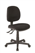 Chair 9 to 5 High Back Typist Black No Arms
