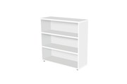 Bookcase 900W x 320D x 900H mm Natural White