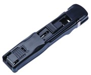 Esselte 45198 Nalclip Dispenser with 8 Stainless Steel Clips Large Black D