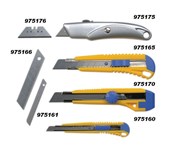 Marbig 975176 Cutter Knife Blades For Metal Utility Knife Pack 6