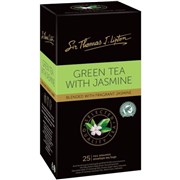 Sir Thomas Lipton Green Tea with Jasmine Enveloped Tea Bags Pack 25