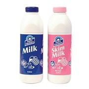 Milk Long Life 1L Uht Skim Green