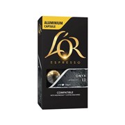 LOR Coffee Capsules Espresso Intensity 12 Onyx Box 10