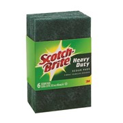 Scotch Brite Scourer Pad Heavy Duty Pack 6
