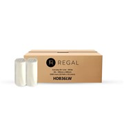 Bin Liner Bags 36L White Roll 50 Temporary Substitute Black Roll