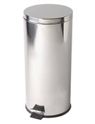 Compass 769930 Round Pedel Bin 30L Stainless Steel