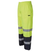 TSCO 6DPRPENDX HiVis Day and Night Premium Rain Paint LimeNavy Extra Large