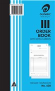 Olympic 638 Carbon Duplicate Order Book 125 x 200mm