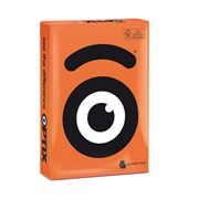 Optix Tinted Copy Paper A4 80gsm Janz Orange Ream 500193366