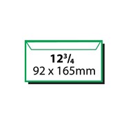 Envelope 140018 Self Seal 12 34 92 x 165mm Window Secretive Box 500