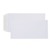 Envelope 140160 Peel  Seal DL 220 x 110mm Pocket White Box 500
