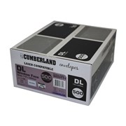 Envelope 6033111 for Laser Printers DL 110 x 220mm Strip Seal Wallet Secretive Window Box 500