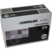 Envelope 6123412 for Laser Printers C4 229 x 324mm Strip Seal Wallet Secretive Window Box 250
