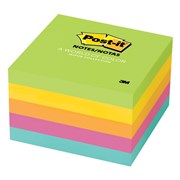 Post It Notes 654 5UC 73 x 73mm Jaipur Assorted Pack 5 6545AU
