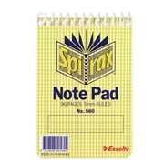 Spirax 560 Notebook 112 x 77mm 96 Page Top Open