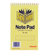 Spirax 541 Notebook 147 x 87mm 96 Page Top Open