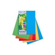 Quill 90323 Board A4 210gsm Bright Assorted Pack 50