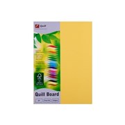 Quill 90319 Board A4 210gsm Lemon Pack 50