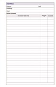 Debden Dayplanner Refill DK1009 Meetings Desk