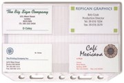 Debden Dayplanner Refill DK1004 CreditBusiness Card Holder Desk 3 Pack