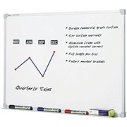 Quartet Penrite QTPWP1809A Slimline Whiteboard Commercial 1800 x 900mm