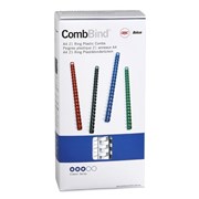 Fellowes Plastic Combs 14mm White Box 100