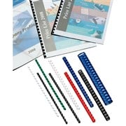 Fellowes Plastic Combs 25mm White Box 50