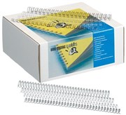 GBC Binding Coils 34 Loop Wire 95mm Silver Box 100