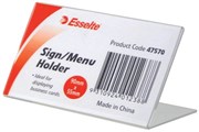Esselte 47570 Business Card Placecard Holder Single Card