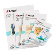 Rexel 41621 Laminating Pouch A4 75 Micron Pack 100
