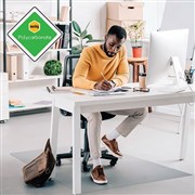 Marbig 87195 Chairmat Polycarbonate Hard Floor Rectangular 120 x 150cm