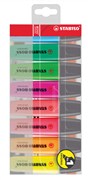 Stabilo Boss 708 Highlighter Assorted Wallet 8