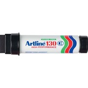 Artline 130 Permanent Marker Wedge 30mm Black