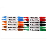 Artline 500A Whiteboard Marker Bullet 2mm Assorted Box 12