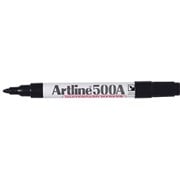 Artline 500A Whiteboard Marker Bullet 2mm Black