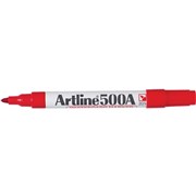Artline 500A Whiteboard Marker Bullet 2mm Red