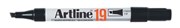 Artline 19 Industrial Permanent Marker Chisel 5mm Black