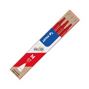 Pilot Frixion Ball Pro and Clicker Refill 07mm Fine Red Pack 3