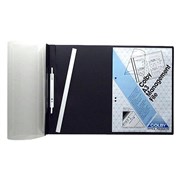 Colby 227A3 Premium Clear Cover A3 Management File Black