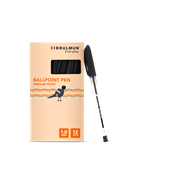 Bibbulmun Ballpoint Pen Economy Black Pack of 121048677