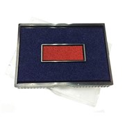 Staedtler S4007D2C Shiny Replacement Ink Pad Self Inking Daters 2 Colour Blue Red
