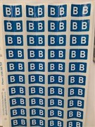 Abax CSA Code Labels B