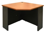 Aspire Corner Unit 900 x 900W x 600D x 730H mm Beech Ironstone