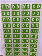 Abax CSA Code Labels D