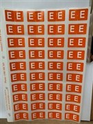 Abax CSA Code Labels E