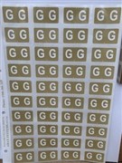Abax CSA Code Labels G